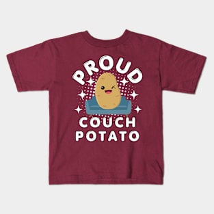 Proud Couch Potato Kids T-Shirt